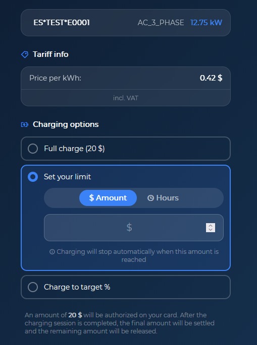 QR Payment - Set Your Limit