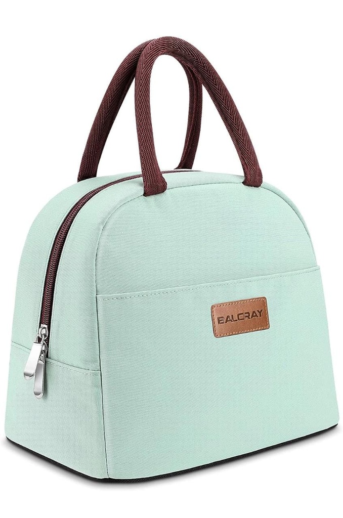 BALORAY Insulated Lunch/Tote Bag for Women (Mint Green)