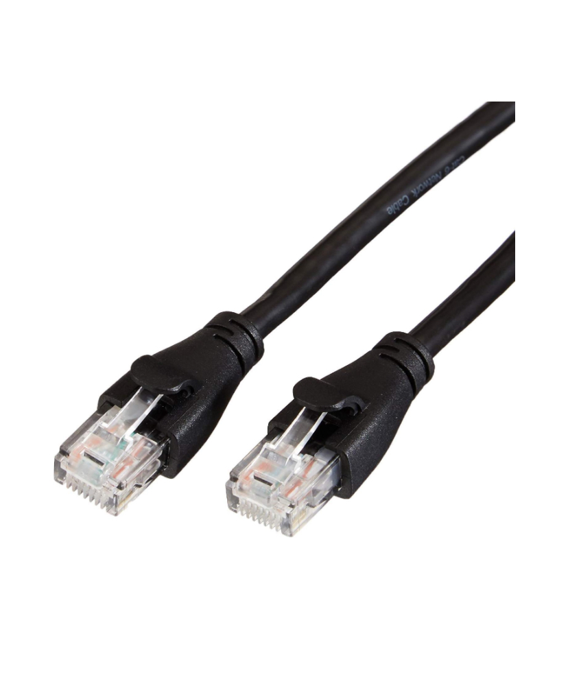 Amazon Basics RJ45 Cat-6 Ethernet Patch Internet Cable - 10 Foot (3 Meters)