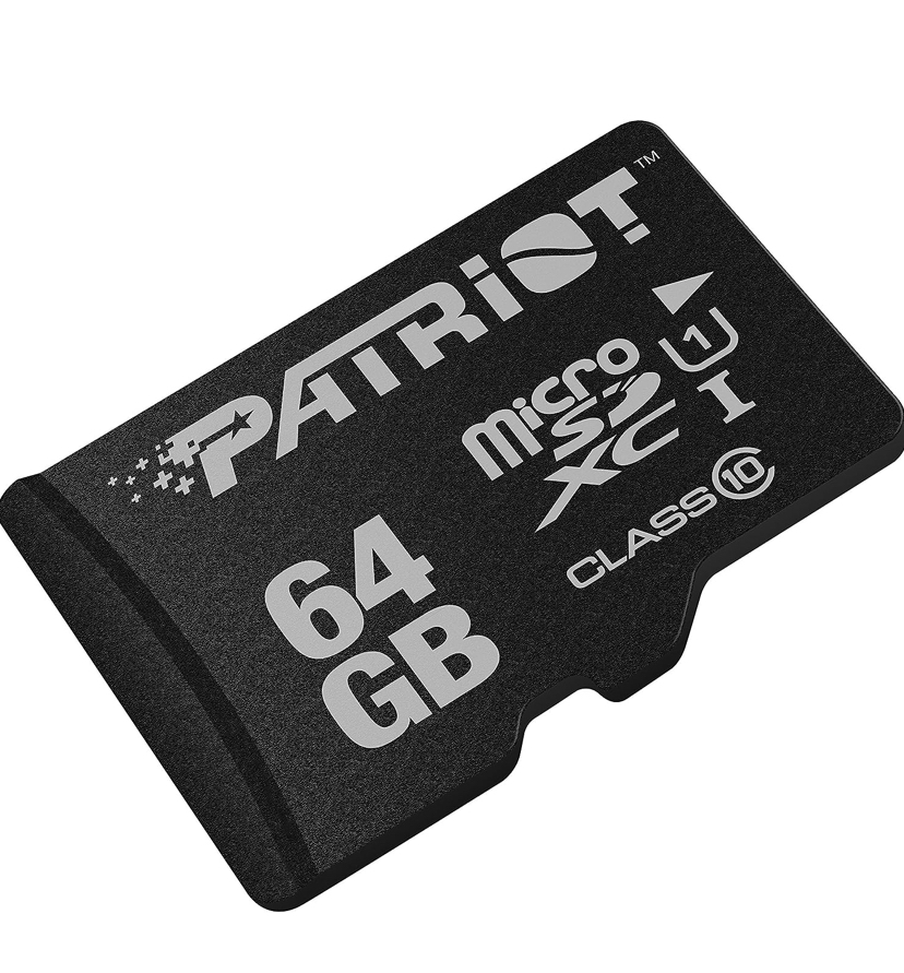 Patriot lx series 64GB micro sdxc memory card