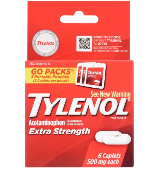 Tylenol Extra Strength tabs